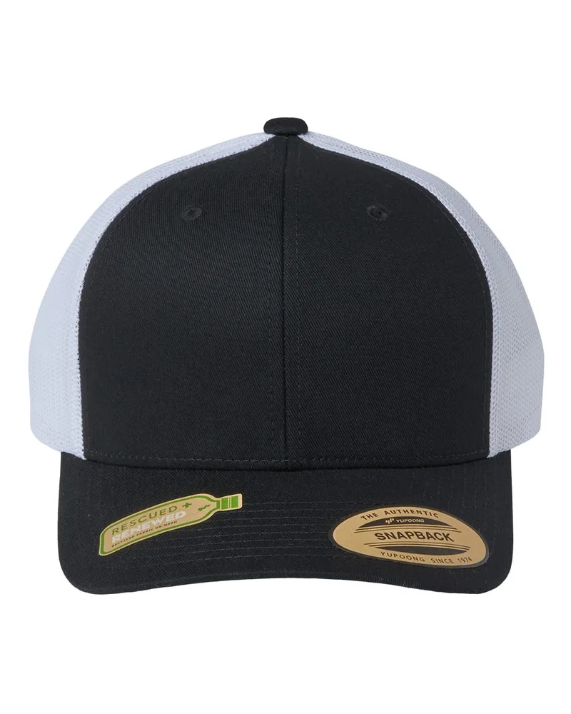 YP Classics™ Recycled Mesh Retro Trucker Cap view 2