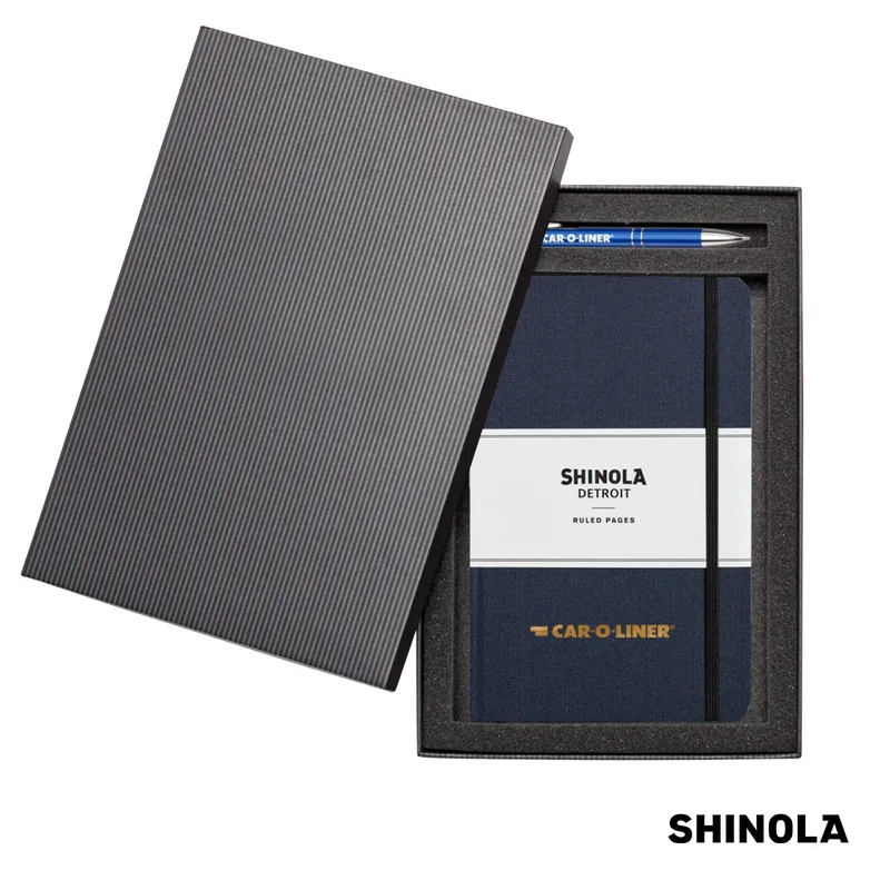 Journal & Clicker Pen Gift Set