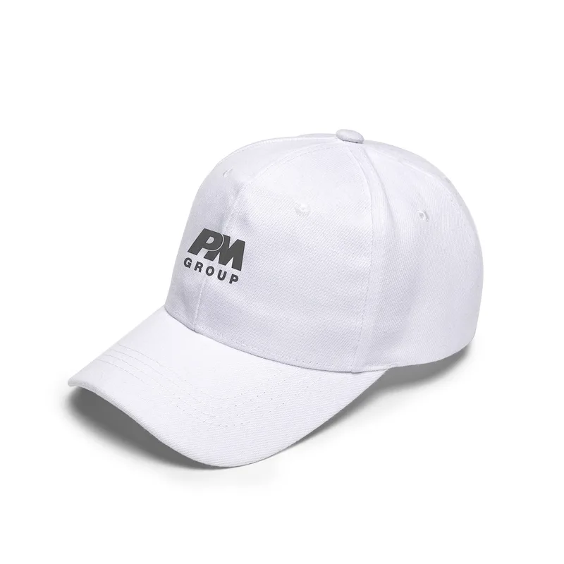 White Logo Side View