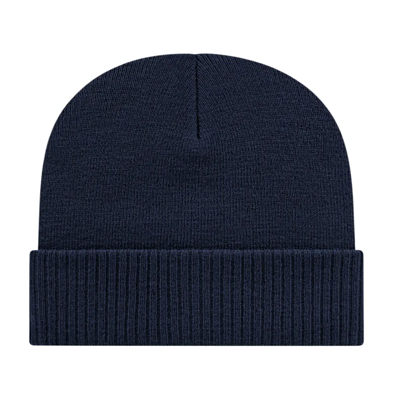 Knit Cap With Ribbed Cuff view 6