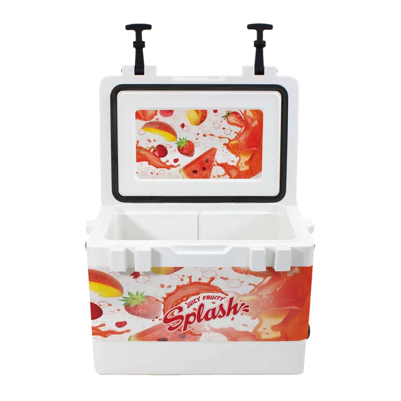 25L OBP Rotomolded Cooler, Wrap & Lid Decals Double-sided view 6