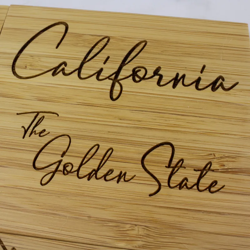 California Puzzle Coaster Set view 5
