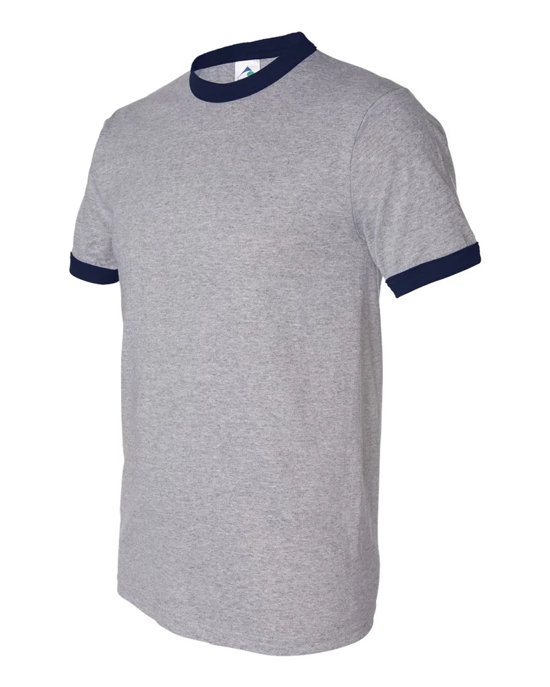 Augusta Sportswear® Unisex 50/50 Ringer T-Shirt view 7