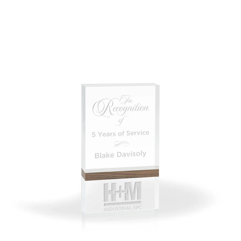 Capri Walnut Accent 4x7 Award view 3