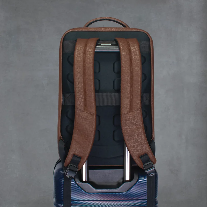 Back View Showing Luggage Strap