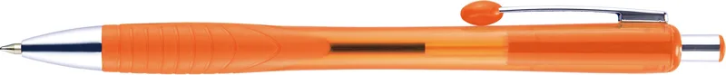 Translucent Orange/Silver Blank Side View
