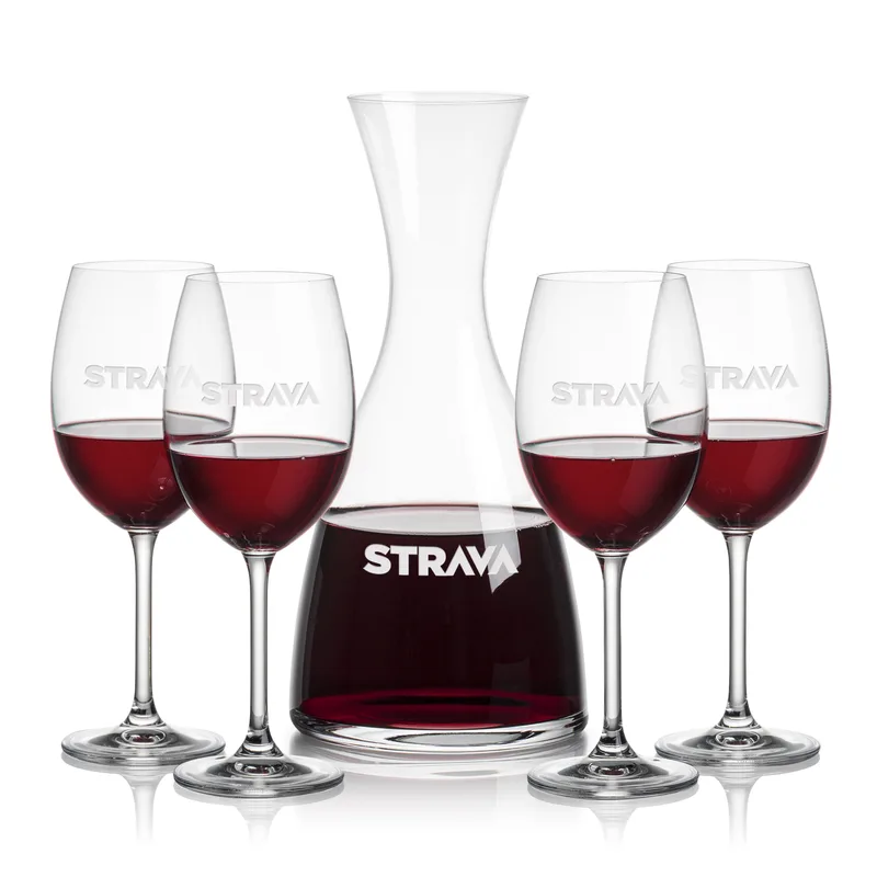 Carafe & 4 Wine