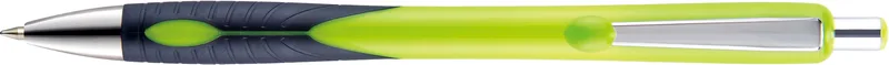 Lime Green/Black/Silver Blank Clip View