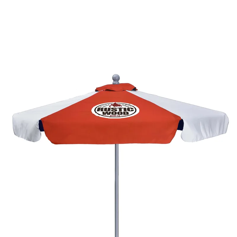 7' Deluxe Market Umbrella Kit With Valance (1 Imprint) view 7