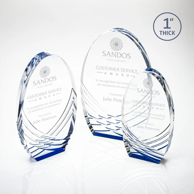 Laser Engraving, Blue