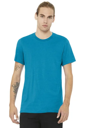 BELLA+CANVAS ® Unisex Heather CVC Short Sleeve Tee. view 2