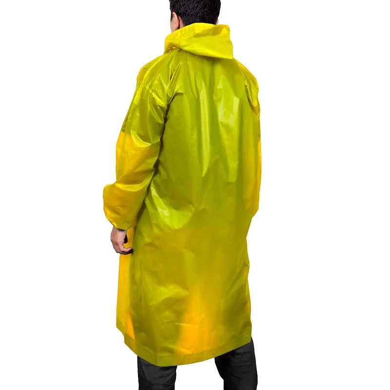 Yellow Blank Coat Lifestyle Back