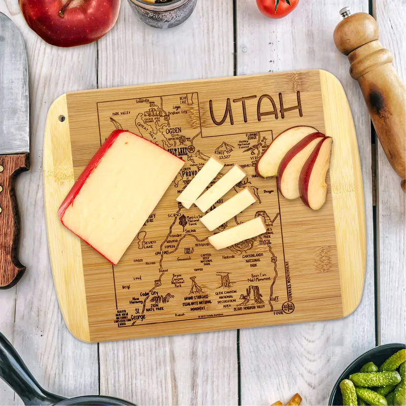 A Slice of Life Utah Serving & Cutting Board view 2