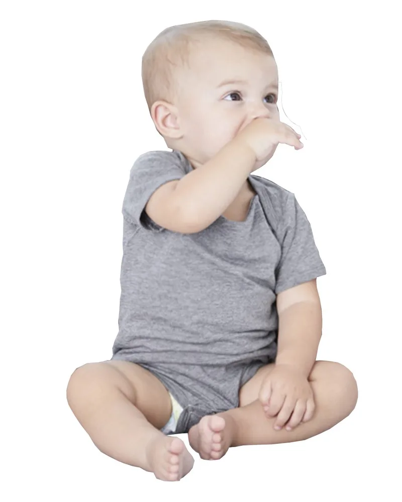 Bella+Canvas® Infant Triblend Short Sleeve One Piece view 2