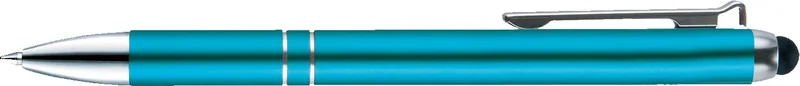 Teal Blue/Silver Blank Side View