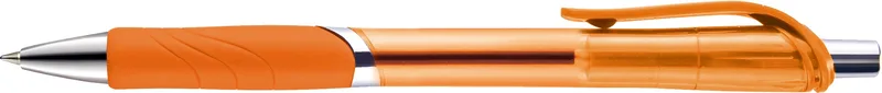 Translucent Orange/Silver Blank Side View