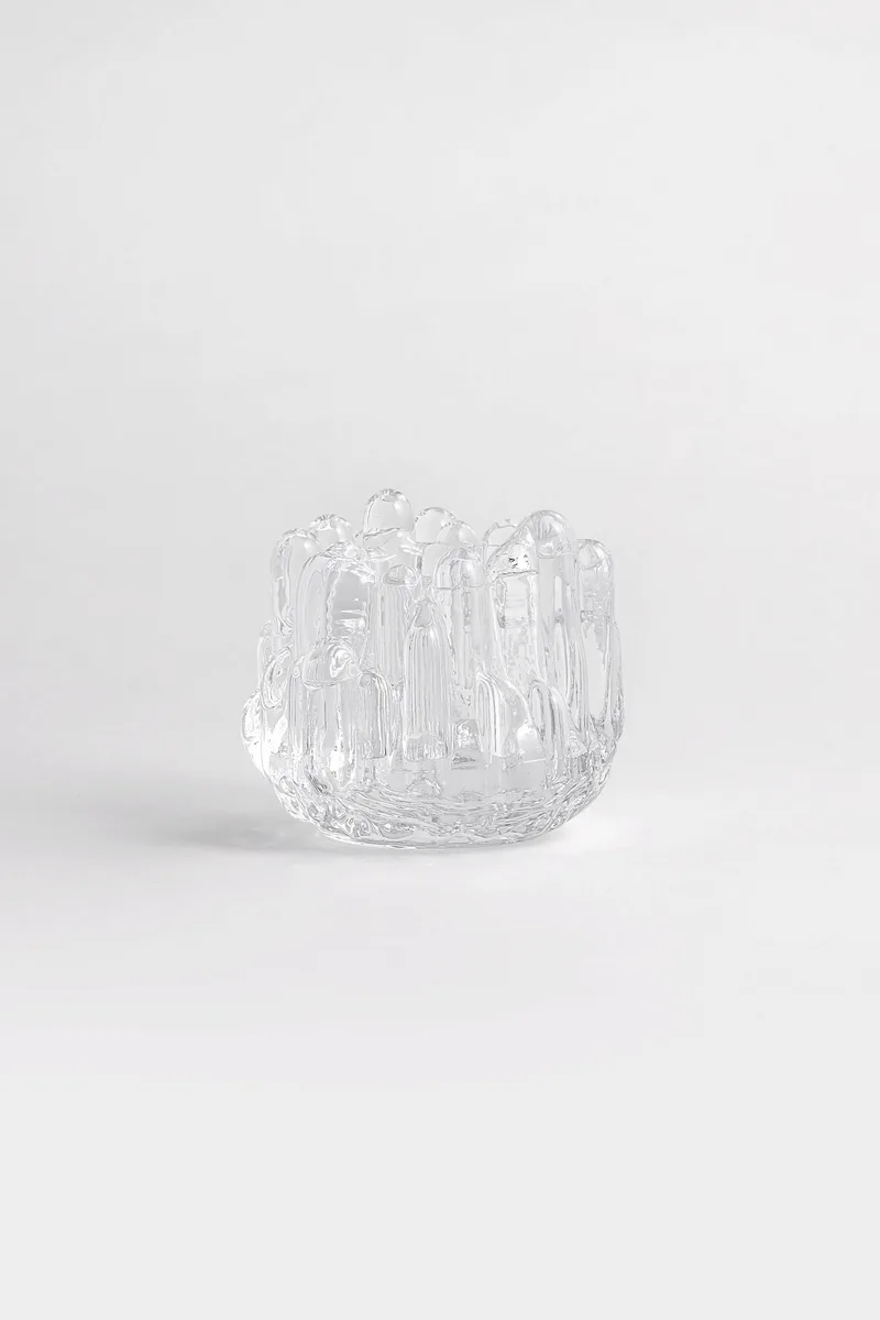 Kosta Boda Polar Votive Clear Small