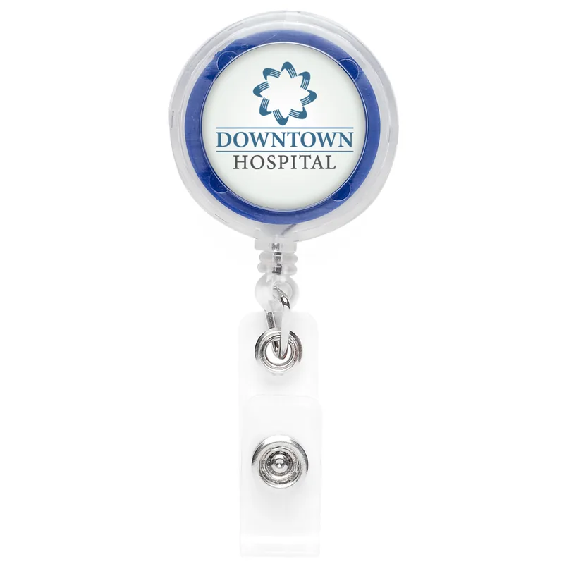 Jumbo See-Thru Retractable Badge Reel view 5