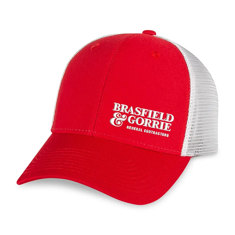 Merrimack Hat Co.® Casey Performance Trucker - Red-White