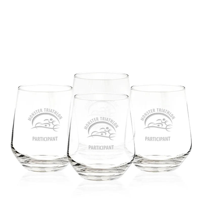 Bethel Stemless Wine Glass - Set of 4 - 16 oz. view 3