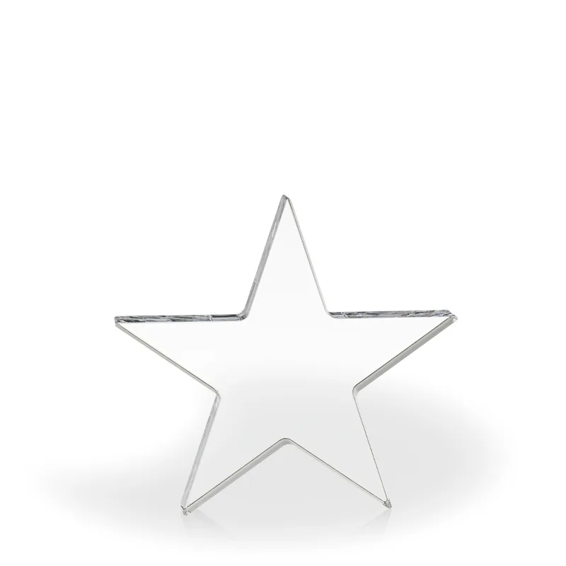 Celeste Acrylic Paperweight Award - UV Printed view 2