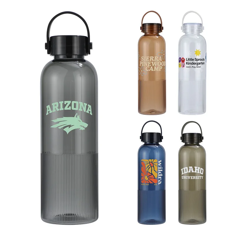 Tasman 24 oz RPET Reusable Plastic Bottle view 2