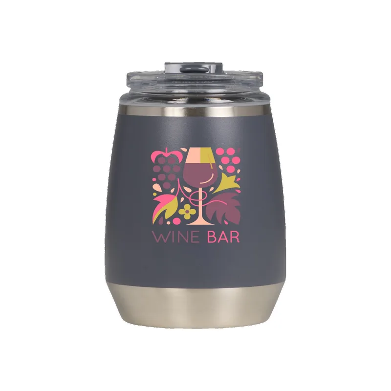 10 Oz. Igloo® Flip n' Sip Stainless Steel Wine Tumbler view 5