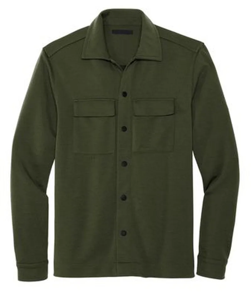 Mercer+Mettle® Double-Knit Snap Front Jacket