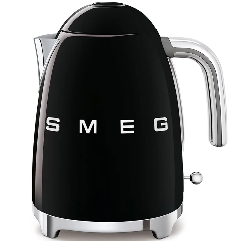 SMEG 7-Cup Electric Kettle - Black Glossy