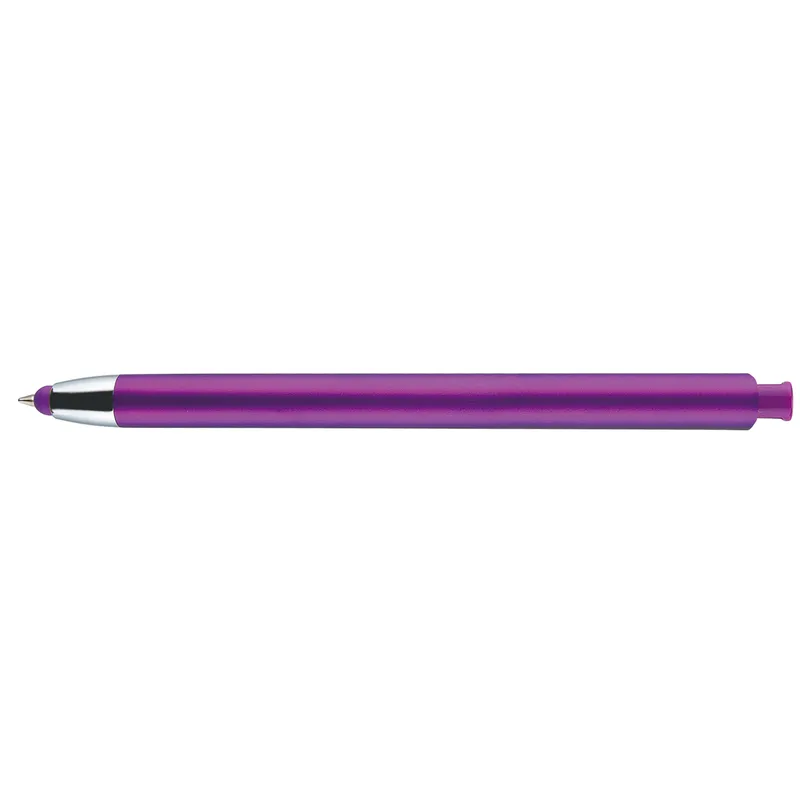 Purple/Silver Blank Back View