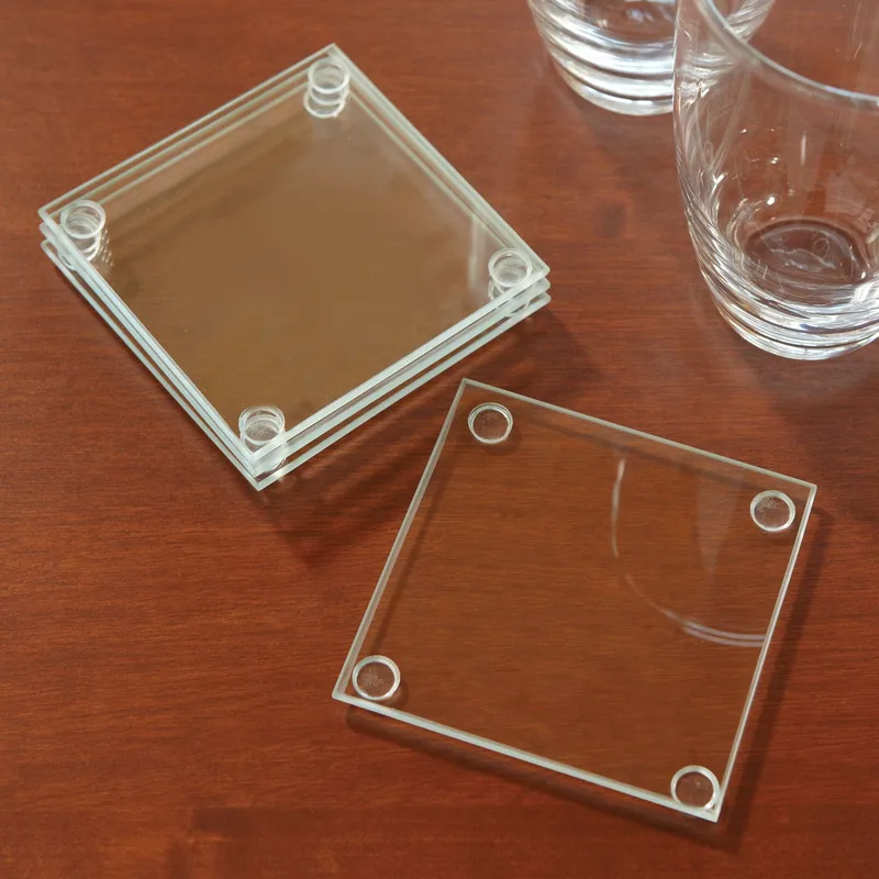 Economy Glass Coaster Set view 2