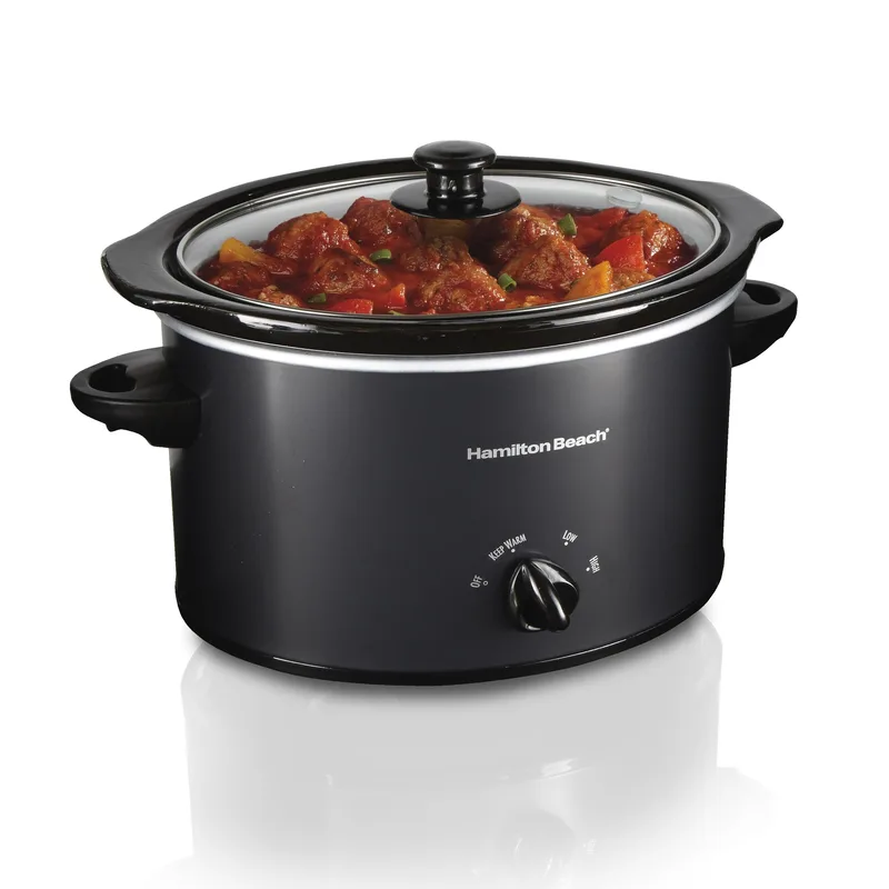 Hamilton Beach® Black 3 Qt. Slow Cooker