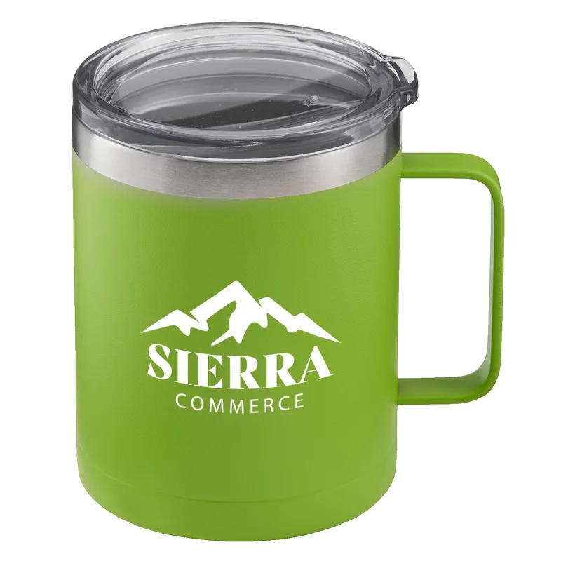 14 Oz. Powder Coated Stainless Steel Camping Mug view 5