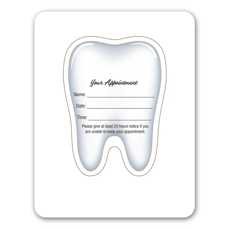 Tooth Punch Out Picture Frame Magnet view 2