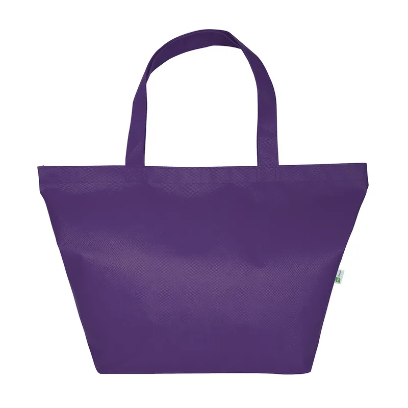 Naomi Non-Woven Recycled Gussetted Tote Bag view 2