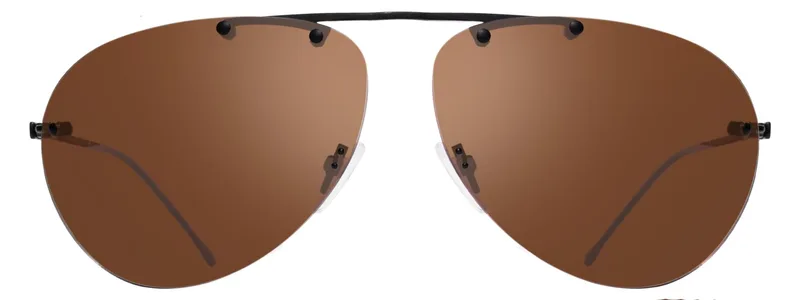 Revo Sunglasses Revo Black Aviator - Satin Black