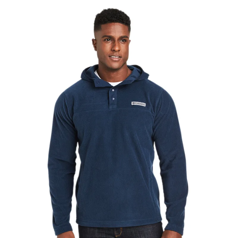 Columbia Men's Steens Mountain Half-Snap Hooded Jacket view 2