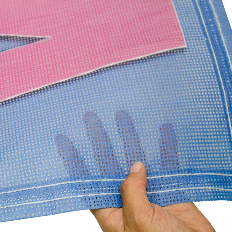 4' x 8' 9 oz. Mesh Vinyl Banner Single-Sided view 3