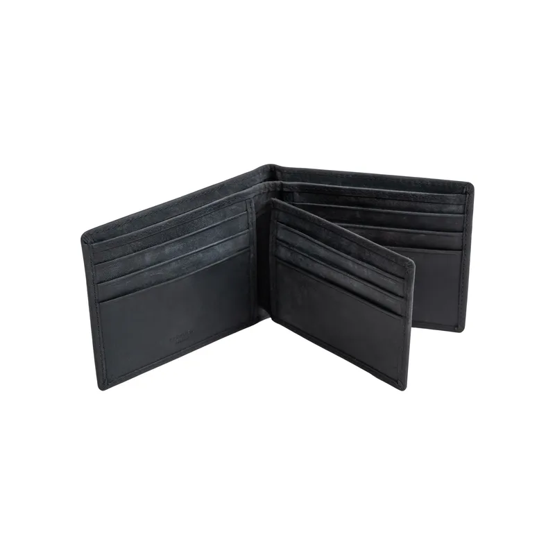 Champs Luggage Hunter Center Black Wing Wallet Size 4.5"X3.5"X