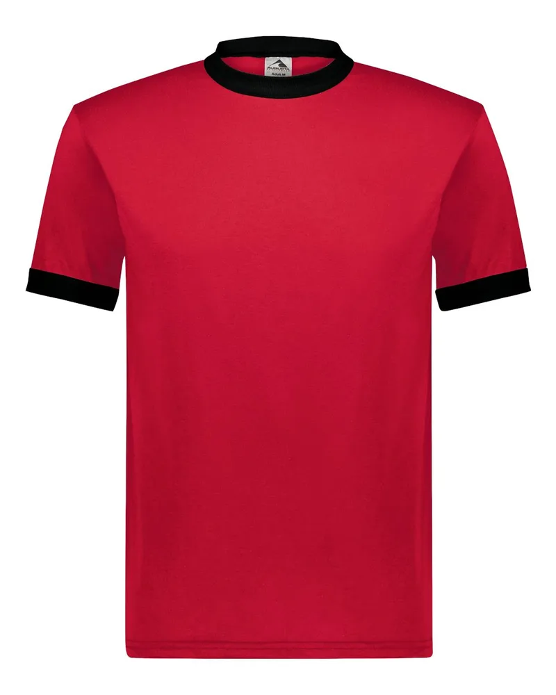 Augusta Sportswear® Unisex 50/50 Ringer T-Shirt view 3