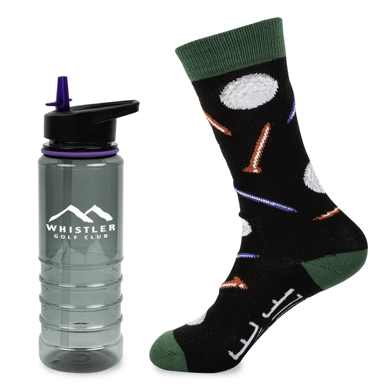 Less Work, More Golf Tritan Bottle Gift Set view 5