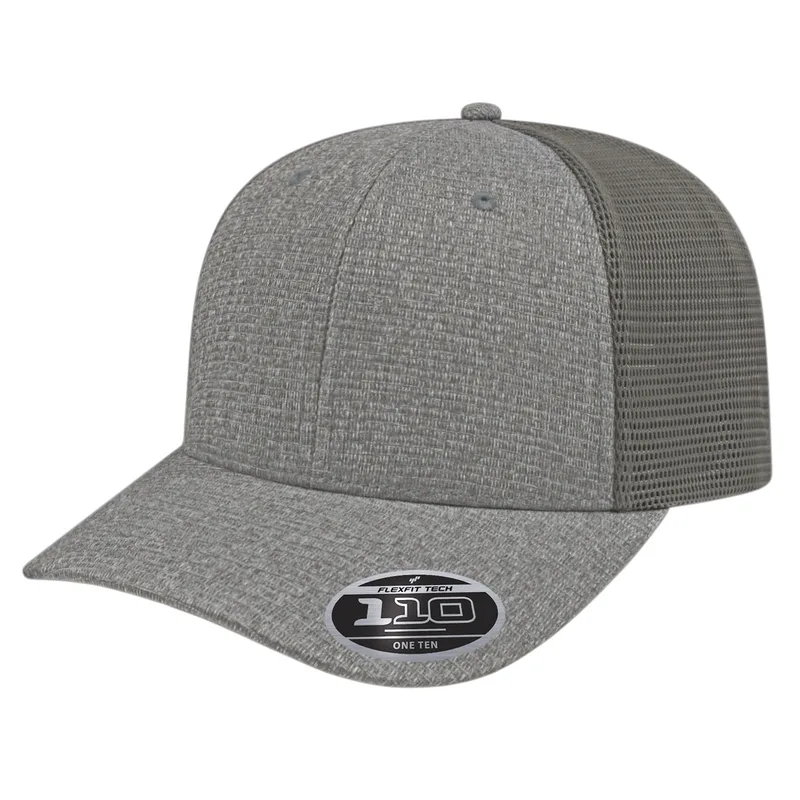 Flexfit 110® Ribbed Tri-blend Trucker Cap view 4