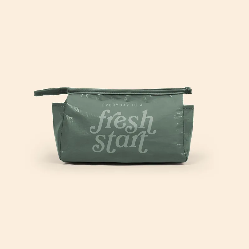 Laminated Non-Woven Rpet Jetsetter Medium Pouch view 2