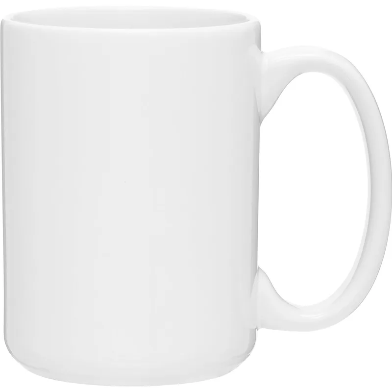 15 oz Grande Ceramic Mug (White) view 2