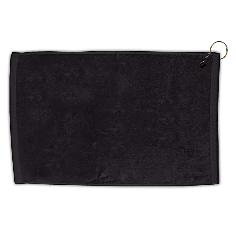 Turkish Hemmed Golf Towel 16" x 25" view 2