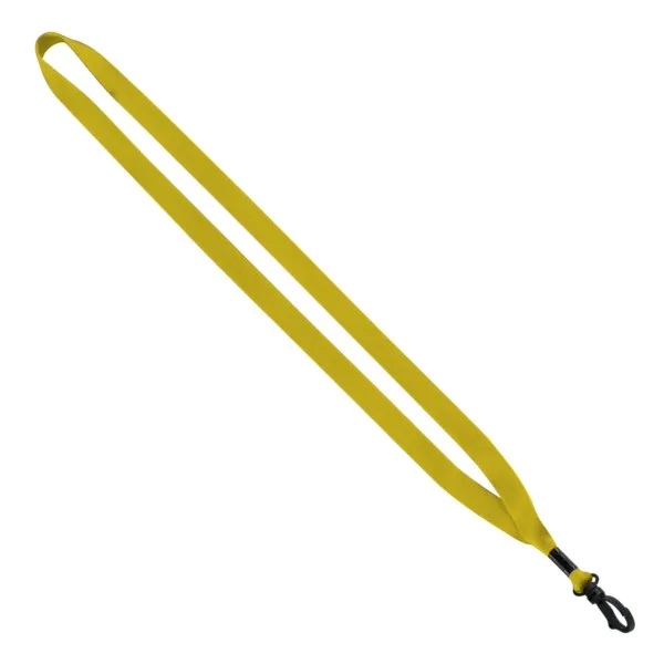1/2" Polyester Lanyard with Plastic Swivel Snap Hook view 2
