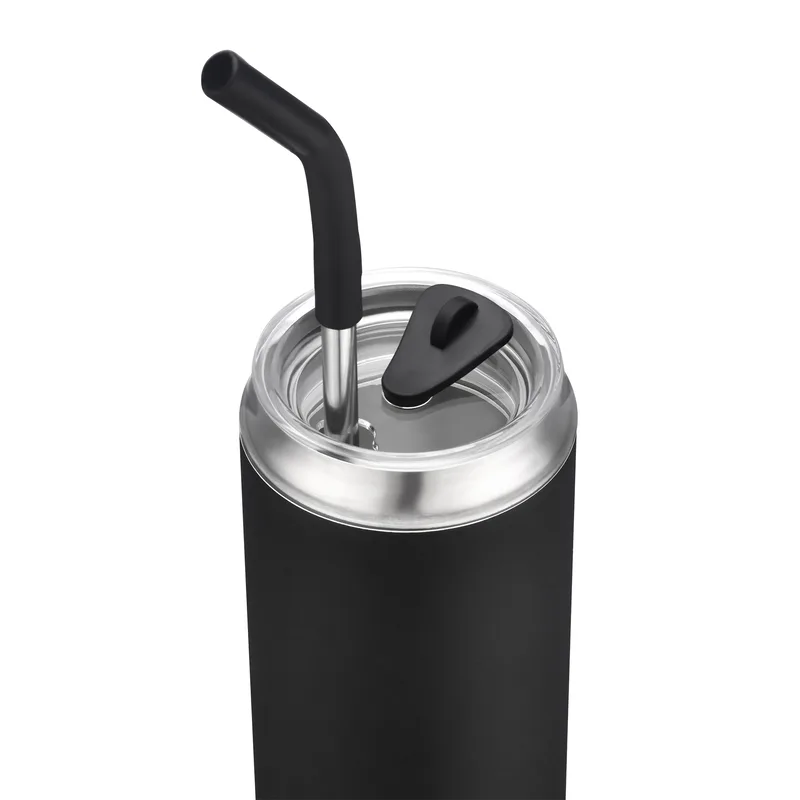 20 oz. Vacuum Tumbler with Straw view 4