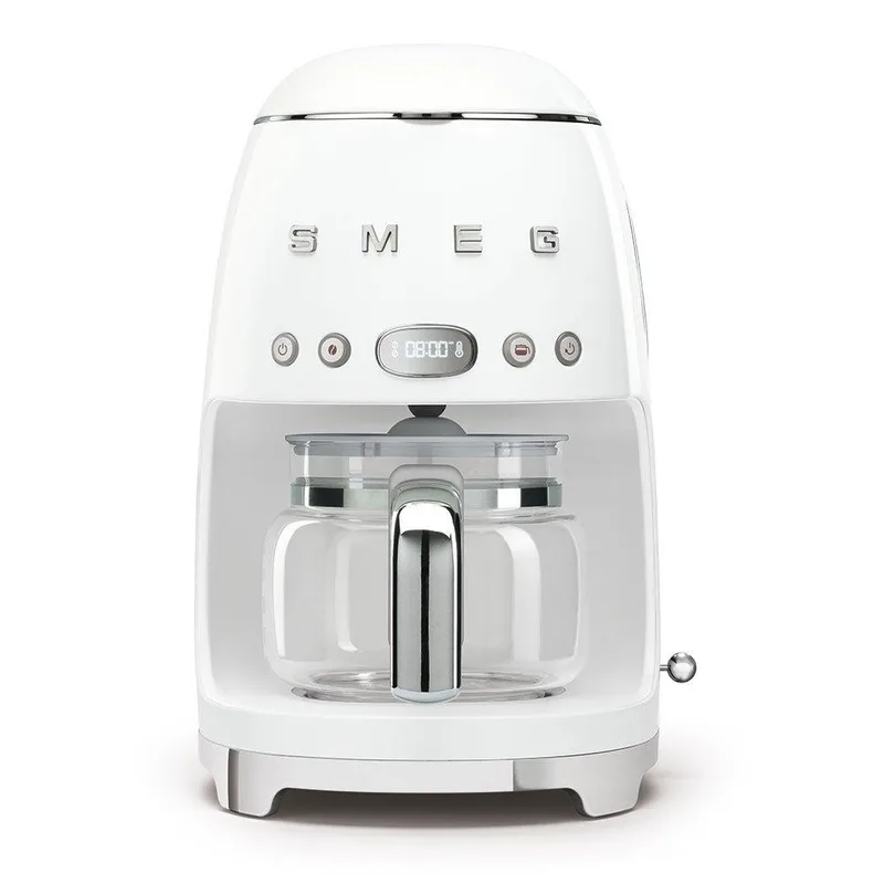 Smeg 50's Retro-Style 10 Cup Drip Filter Coffee Machine White
