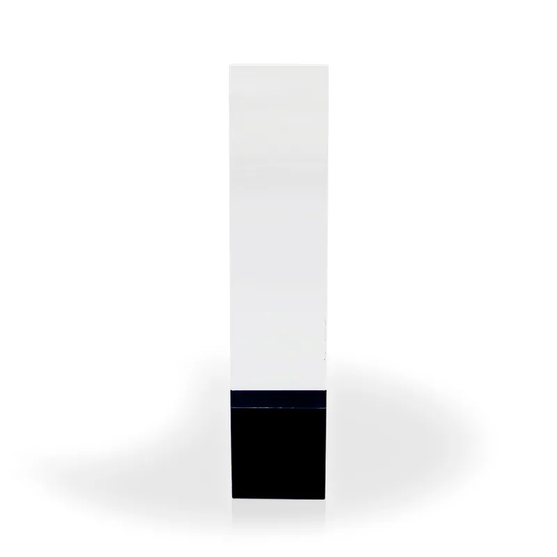 Matteo Clear and Black Crystal Column view 2