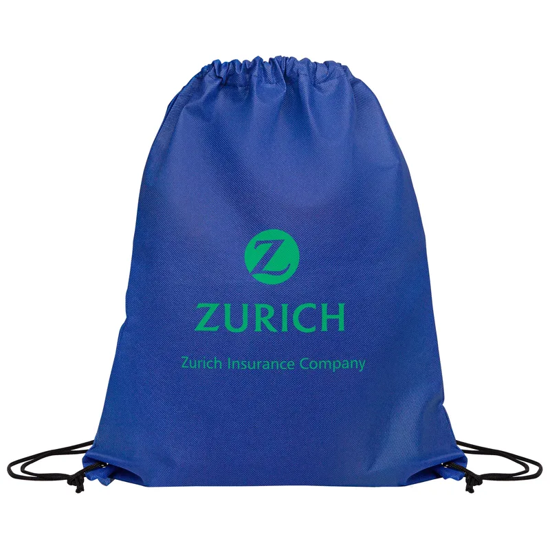 Eco-Friendly 80GSM Non-Woven Drawstring Backpack view 3